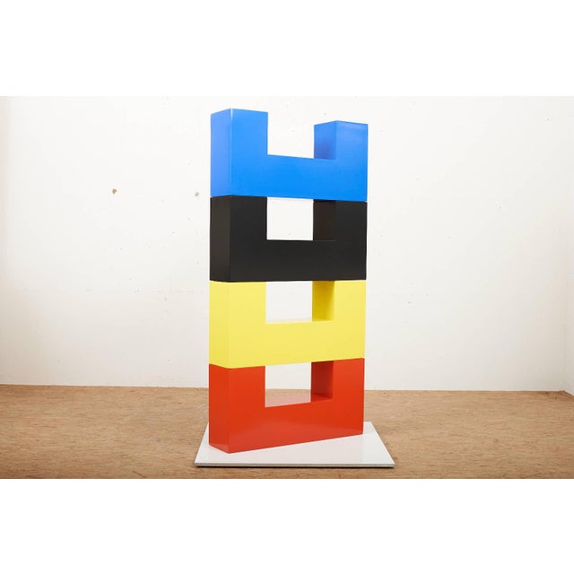 Jean-Phillipe Rossinelli, Naef Quadrigo XXL Super Maxi, 1960s, Melamine and Particle Board, in Good conditions. Designed...