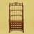 Rattan Bamboo Backers Rack/Bar in nice as found vintage condition. There are minor scuffs, scrapes and wear to the...