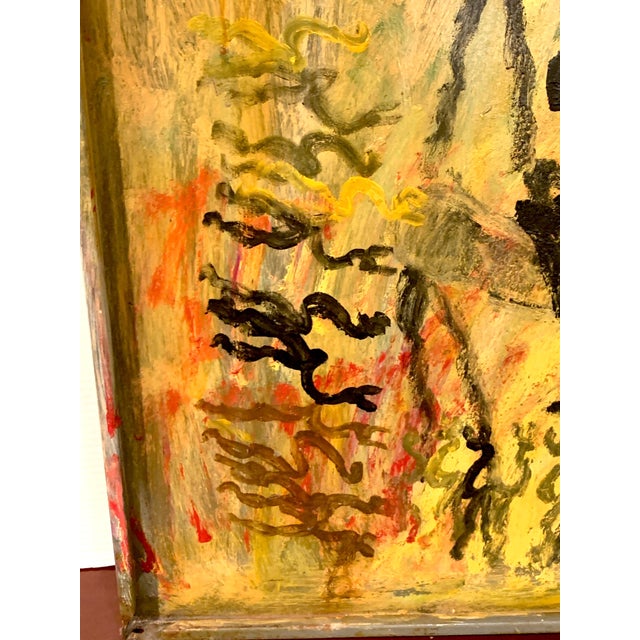 Freedom Warriors on Horseback' by Purvis Young For Sale - Image 15 of 18