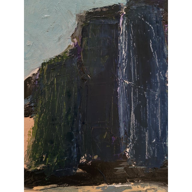 Cliffside 4, Contemporary Seascape Landscape Oil Painting For Sale - Image 6 of 13