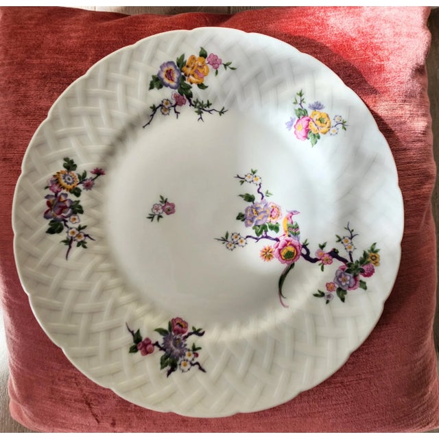 Late 19th Century Late 19th Century Chinoiserie Dinner Plates- Set of 6 For Sale - Image 5 of 9