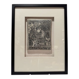 Marsha McCarthy Rejoice Signed Limited Edition 12/500 Drawings on Clay Framed For Sale