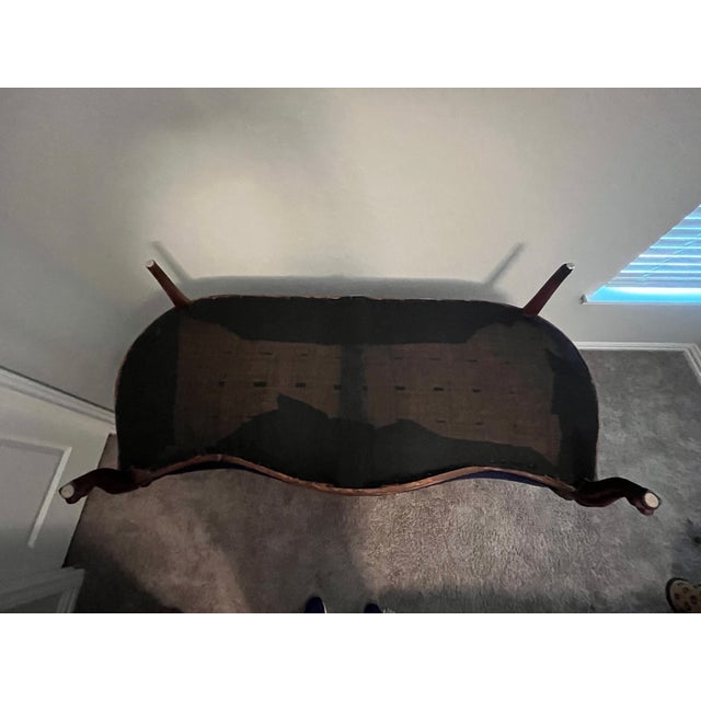 Price Cut! 1800s American Finger Carved Settee For Sale In San Antonio - Image 6 of 12