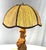 Brown 1960s Folk Art, Tree Form, Rustic Country Table Lamp For Sale - Image 8 of 10