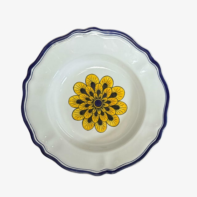 2020s Stratificata 4-Piece Hand-Painted Italian Place Setting For Sale - Image 5 of 11