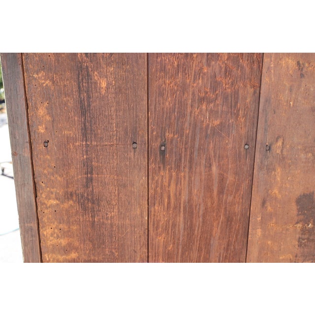 19th Century American Country Corner Cupboard in Cherry, Circa 1835 For Sale - Image 16 of 17