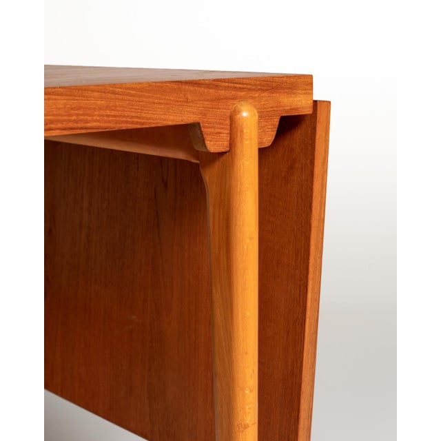 Wood 378 Desk by Eric Johansson for Abrahamssons Möbelfabrik, 1956 For Sale - Image 7 of 12