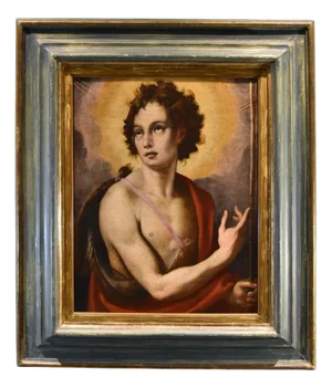 Florentine School Artist, St. John the Baptist, 1500-1600, Oil on Canvas