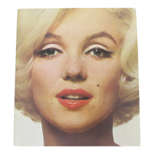 1973 Marilyn Biography Norman Mailer Monroe Raw Linen Hard Cover Coffee Table Book With Dust Jacket