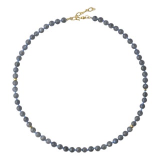 Translucent Gray Labradorite Necklace -by Bombyx House For Sale