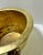 Vintage Hammered Brass Foo Dog Cachepot Planter – Asian Hollywood Regency Champagne Bucket For Sale - Image 11 of 12