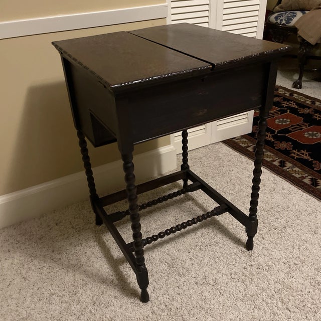 Unusual Metamorphic Writing Desk Table For Sale - Image 4 of 8