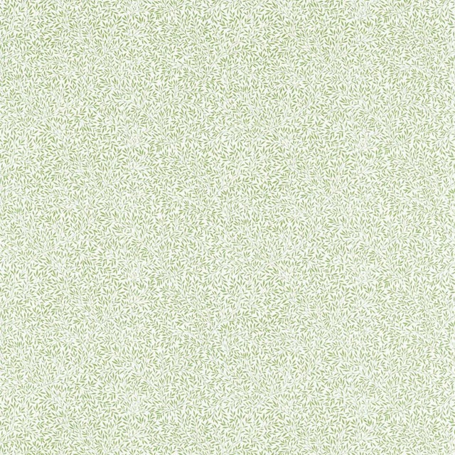 Morris & Co Standen Fabric in Leaf Green For Sale