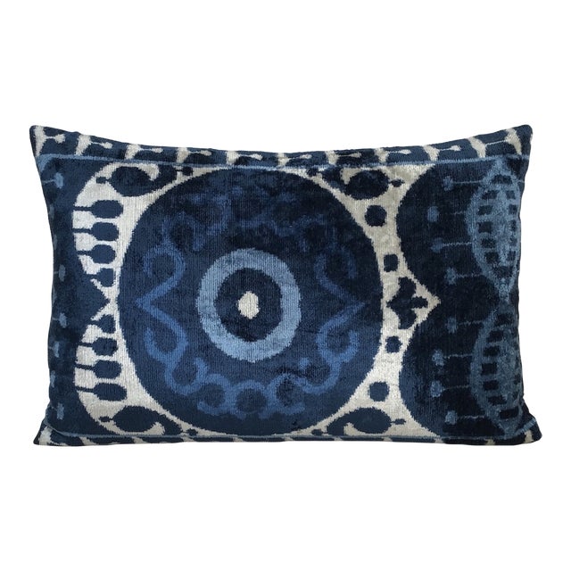 Silk Velvet Accent Pillow Chairish
