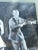 Wood Vintage Black and White Dance Portrait on Canvas For Sale - Image 7 of 12
