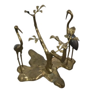 Willy Daro, Hand Forged, Bronze Base For Sale