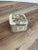 Small Vintage Stone Chinese Trinket Box, Square