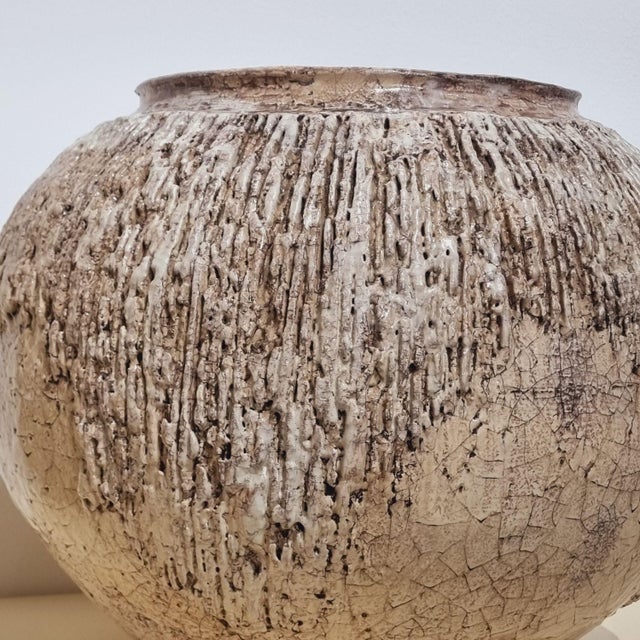 Large Vintage Ceramic Planter, 1970s For Sale - Image 10 of 16