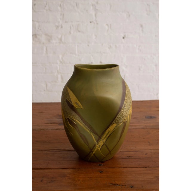 Mid-Century Modern Royal Haeger “Earth Wrap” Organic Free Form Vase For Sale - Image 3 of 13