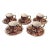 Vintage Pearl China Imari Boxed Tea Set - 10 Pieces For Sale