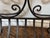 Vintage Wrought Iron Scroll Magazine Rack | Tuscan & Mediterranean Style For Sale - Image 9 of 12