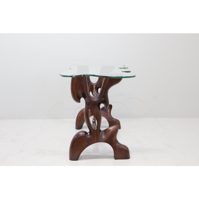 Brown Console Table by Paul Laszlo, 1950s For Sale - Image 8 of 16