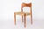Brown Vintage Danish Dining Chairs by Arne Hovmand-Olsen for Mogens Kold, 1960s, Set of 4 For Sale - Image 8 of 10
