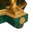 French Napoleon III Revival Centre Table in Malachite For Sale - Image 5 of 13