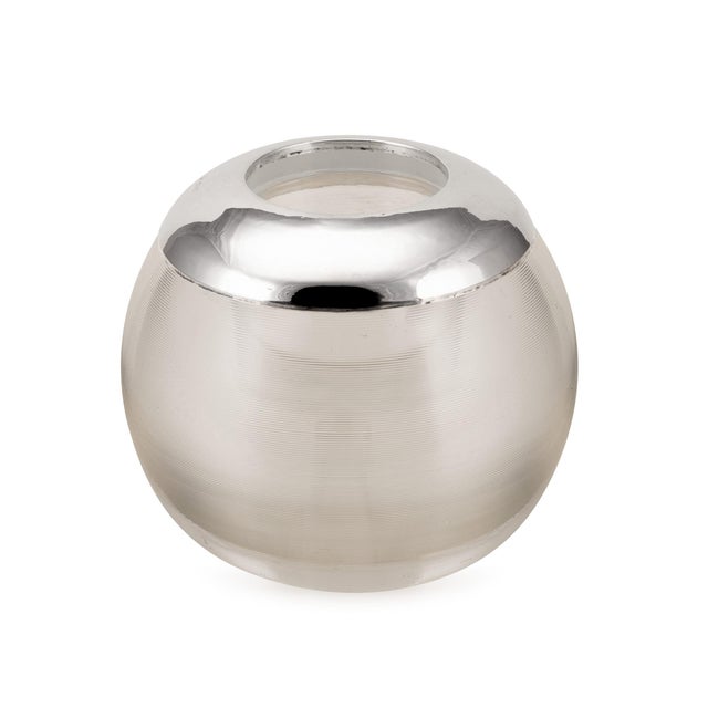 20th Century English Monumental Silver-Mounted Glass Match Striker, 1938 For Sale - Image 10 of 10
