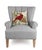 A festive way to spruce up your home for the holidays and winter season! 100% wool hooked throw pillow / accent pillow....