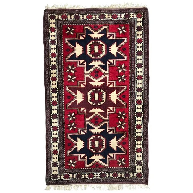 Vintage Turkish Konya Rug, 1980s For Sale - Image 10 of 10