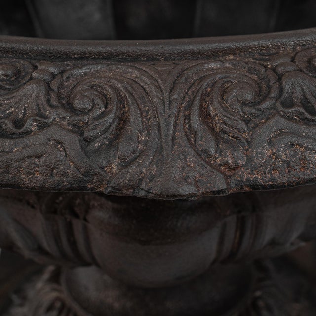 19th Century French Cast Iron Planter For Sale - Image 13 of 18