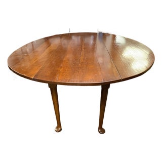 20 Century Handcrafted Cherry Hunt Table For Sale