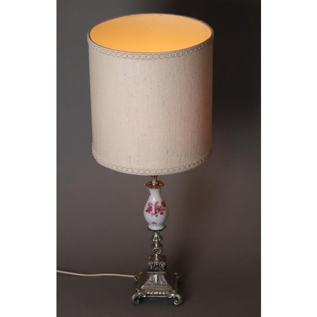Romantic Baroque Table Lamp 1960s For Sale - Image 13 of 14