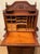 Wood Antique Victorian Art Nouveau Carved Walnut Secretary Desk, Late 19th Century For Sale - Image 7 of 8
