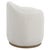 2020s Swirl Swivel Sheepskin Ottoman For Sale - Image 5 of 9