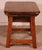 Charming small Spanish table in walnut and pitch pine, dating from the 18th century. A very fine piece with a carved...