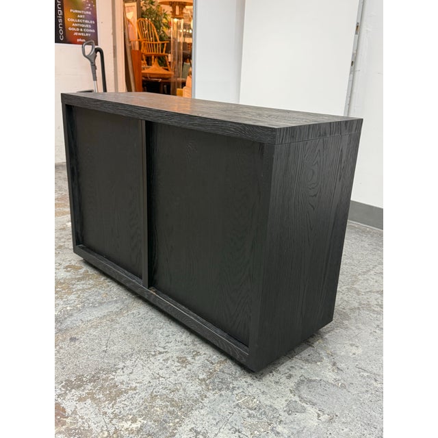 Restoration Hardware Van Thiels for Restoration Hardware Bezier Sideboard For Sale - Image 4 of 12
