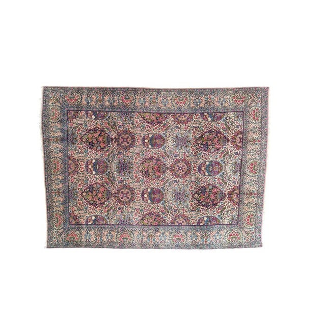 Beige 1920s Vintage Persian Lavar Kermen Rug For Sale - Image 8 of 8