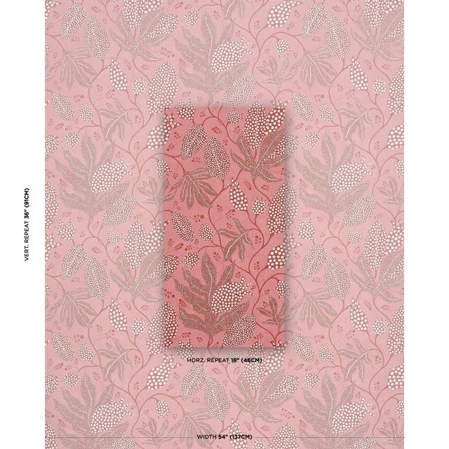 To create polka dot jungle, a leafy, large-scale botanical fabric featuring an upbeat, fanciful aesthetic, design maven...