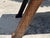 Vintage Woven Rattan Scroll-Arm Footstool / Side Table For Sale - Image 10 of 11