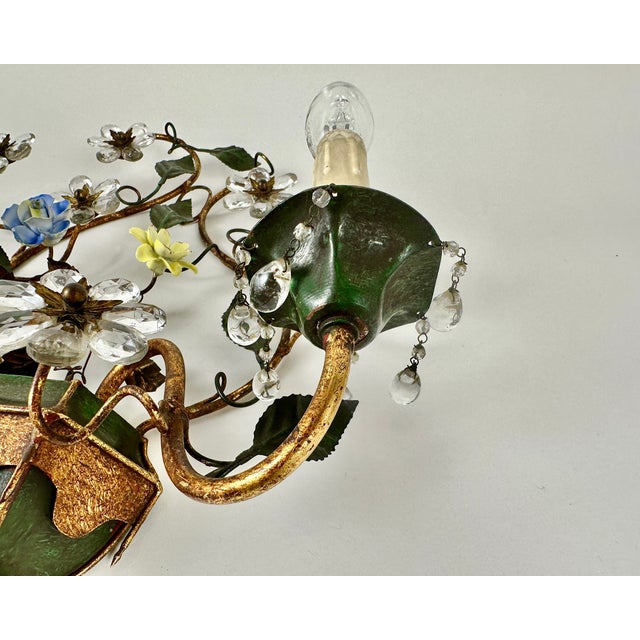 Vintage Sconce from Maison Baguès, 1950s For Sale - Image 8 of 10