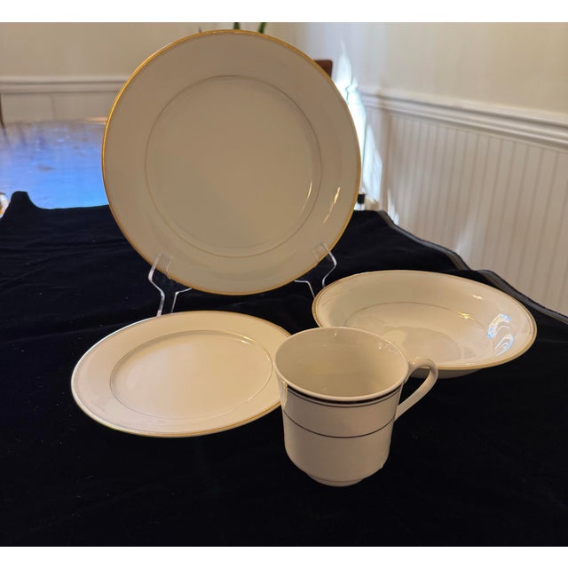 Noritake China Goldart Dishes - 22pcs For Sale - Image 11 of 12