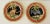 1990s 1990s Boho Coastal Jungle and Safari Sadek Plates- a Pair For Sale - Image 5 of 5