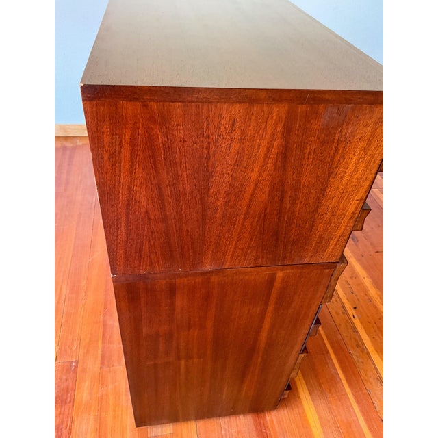 Mid Century Two Piece Stacking Dresser For Sale In Portland, OR - Image 6 of 18