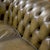 Vintage 1960s English Chesterfield Sofa in Olive Green Leather For Sale - Image 9 of 12