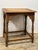19th Century English Oak Table With Lunette Frieze Detail For Sale - Image 11 of 11