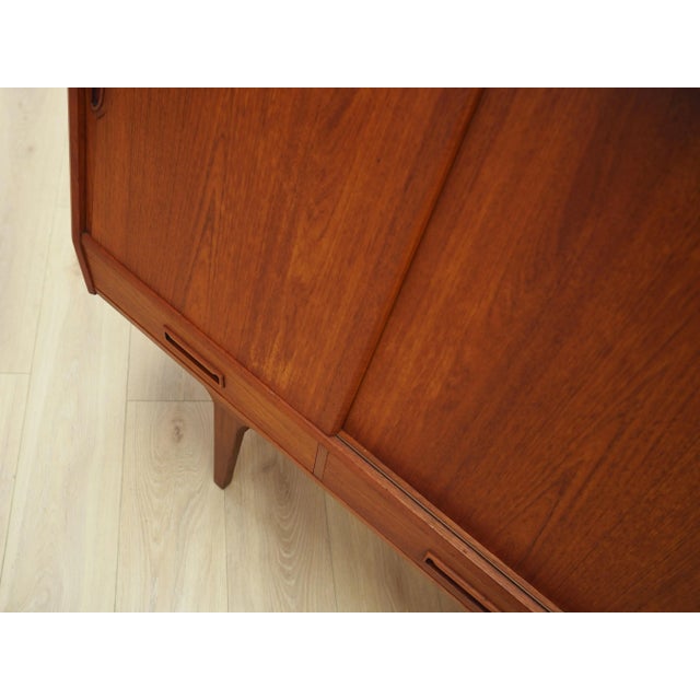 Vintage Danish Teak Highboard by Børge Seindal, 1960s For Sale - Image 12 of 18