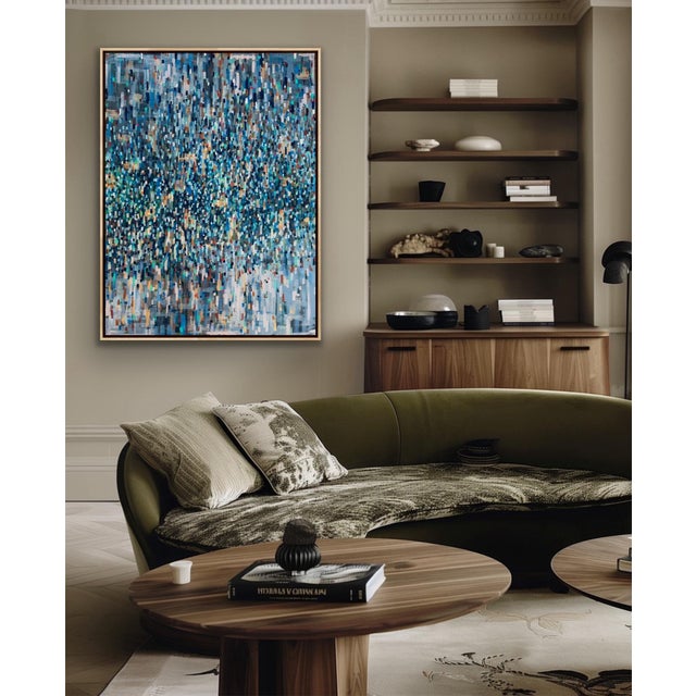 2020s Large Abstract Acrylic Painting Titled Marathon For Sale - Image 5 of 8