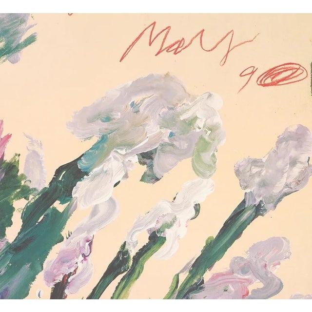 Cy Twombly Poster Nicola's Iris Gaeta Inverleith House (1990), 2002 For Sale - Image 4 of 4